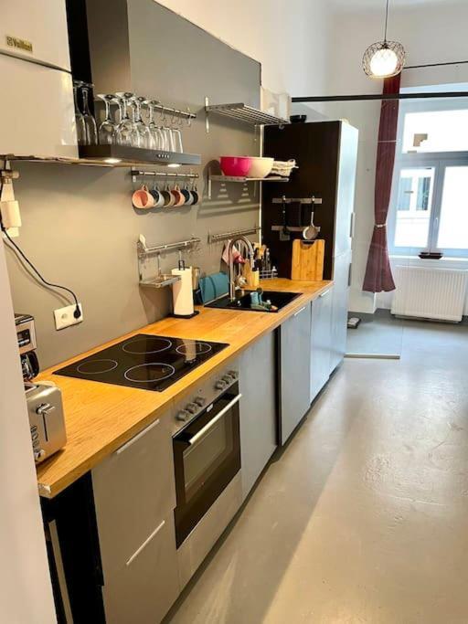 Klimatisierte Sehr Zentrale Wohnung-Loftstyle- Wien Eksteriør bilde